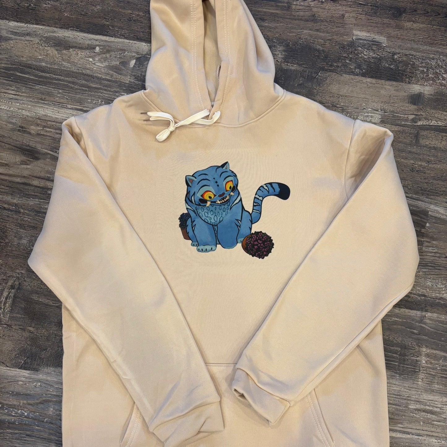 D Tiger Hoodie