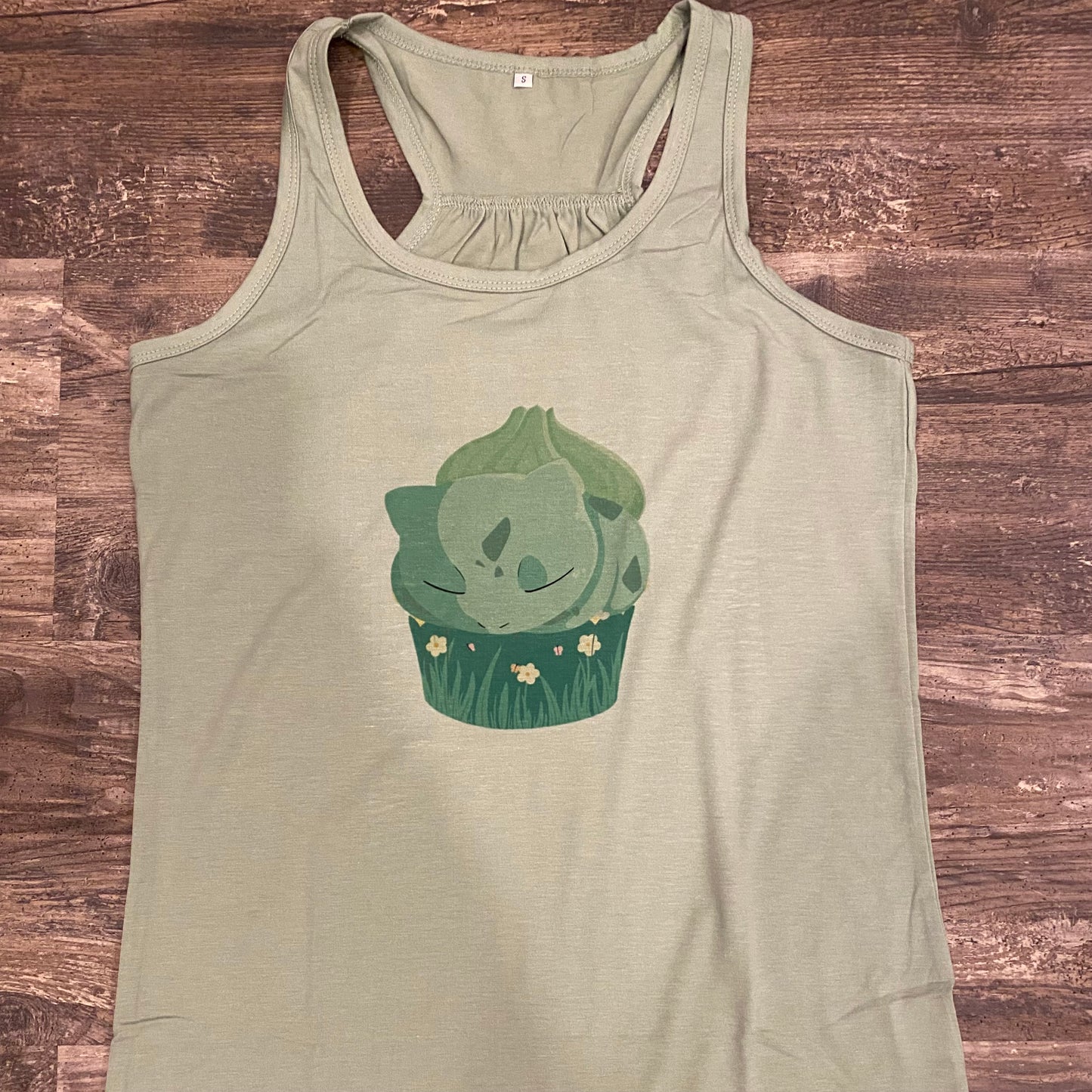 Flowerbulb Cupcake Tank Top