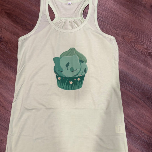 Flowerbulb Cupcake Tank Top