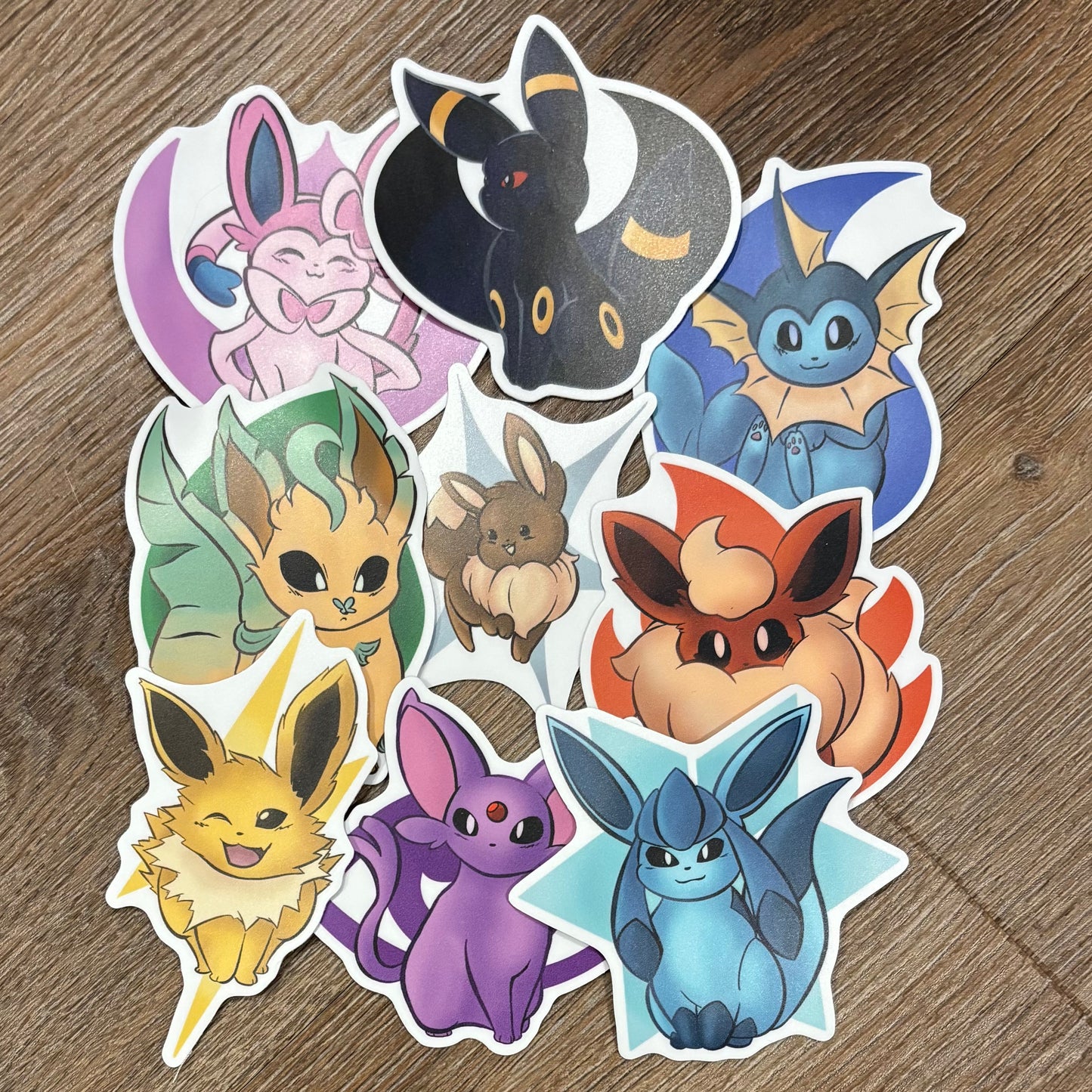 Full Evolutions Sticker Set