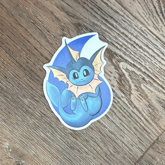 Water E Sticker