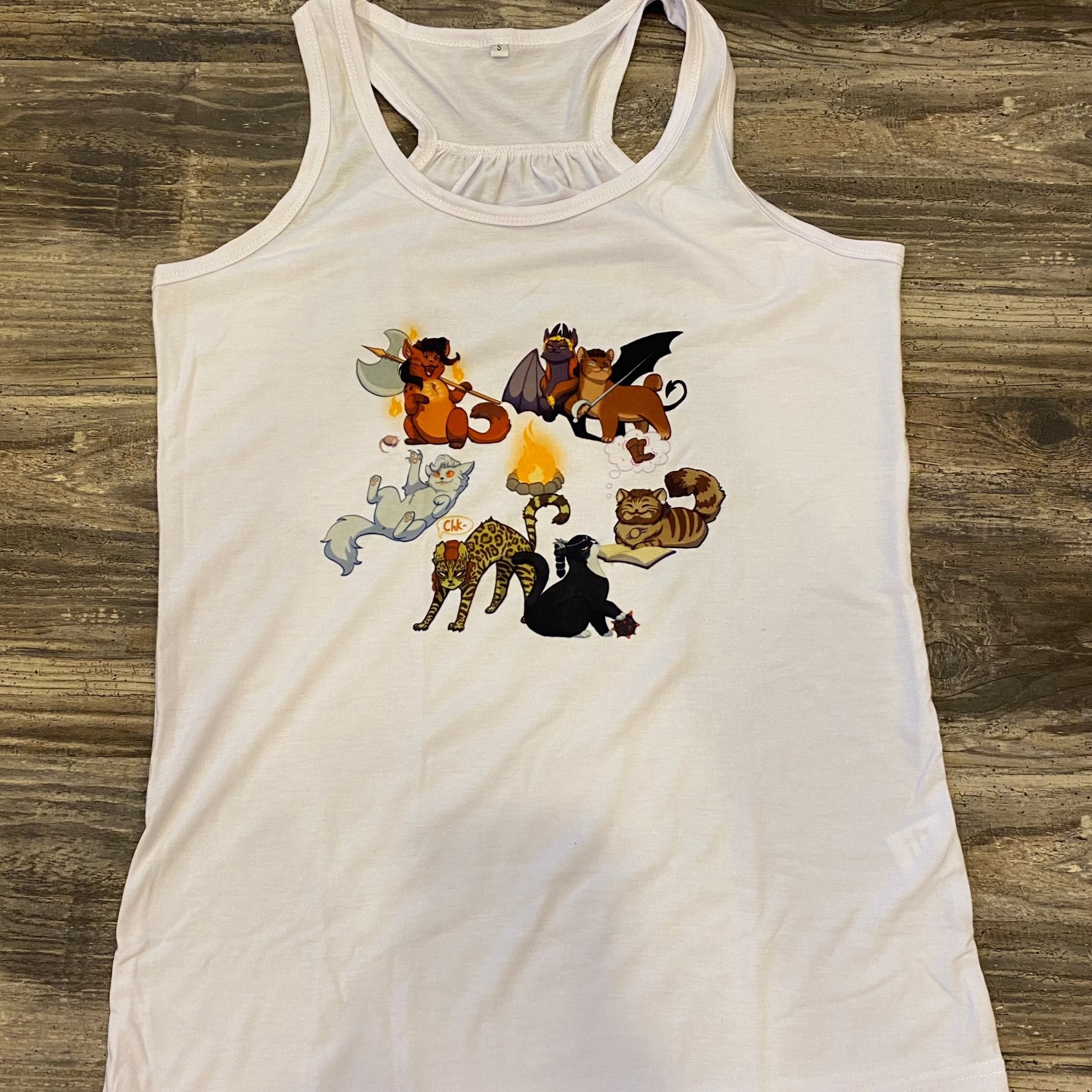 Adventuring Catpanions Tank top